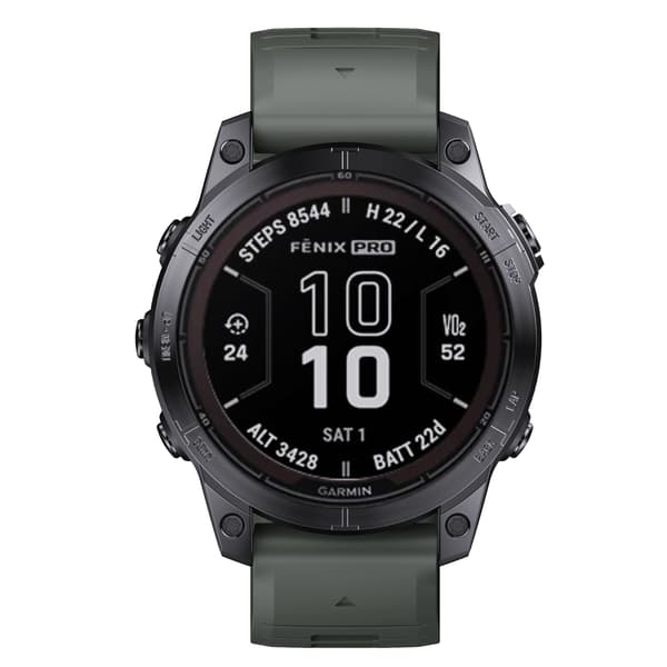 Stilfuld Quick Release Rem til Fenix 7PRO Black+Green Black+Green