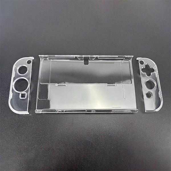 Switch OLED etui med 9 tilbehørsdele Black Black