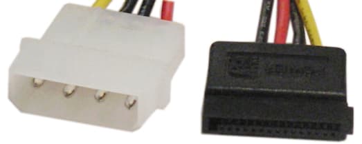 Power cable for Serial ATA hard drives