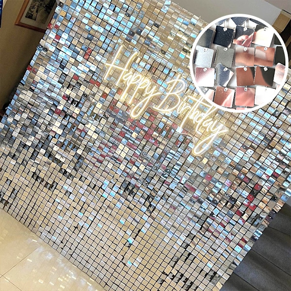 Sequin Kinetic Panel Guld