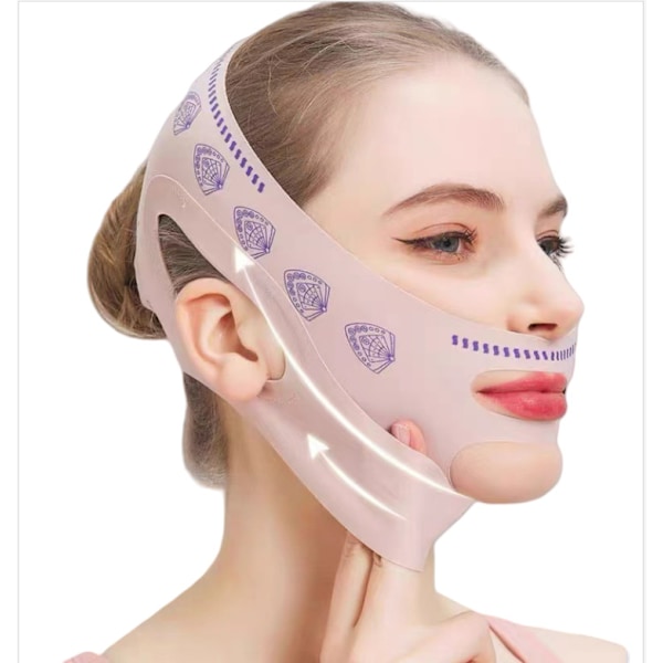 Mask för Ansiktslyft under Sömn Beige