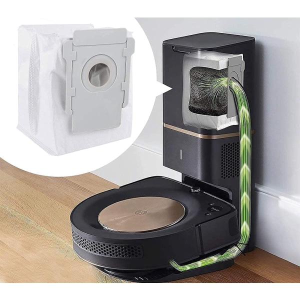 INF Dammsugarpåsar för iRobot Roomba i7/i3/E5/E6/S9 6-pack