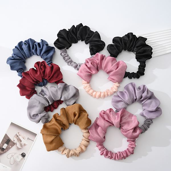 Heatless Hair Curler Flexi Hair Ring til Heatless Curls Grå