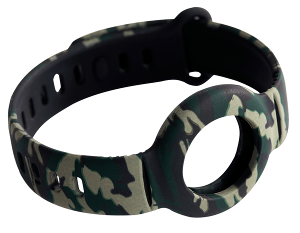Apple AirTag silicone wristband, camouflage