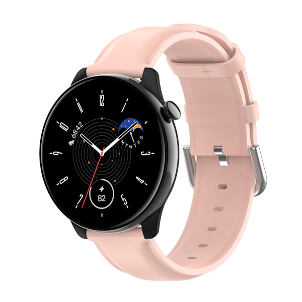 Klockarmband i Äkta Läder Samsung Galaxy Watch 5/5 Pro/4/4 Classic/3 41 mm, Huawei Watch GT3 42 mm/GT2 42 mm, Huami Amaz Rosa 20 mm