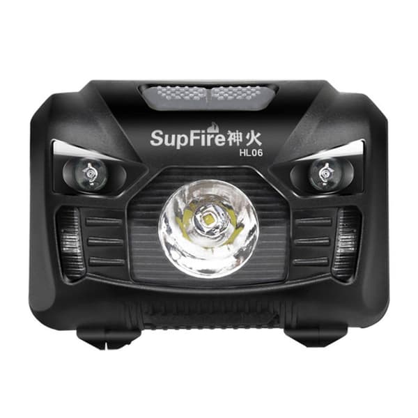 Strålkastare Superfire HL06, 500lm, USB