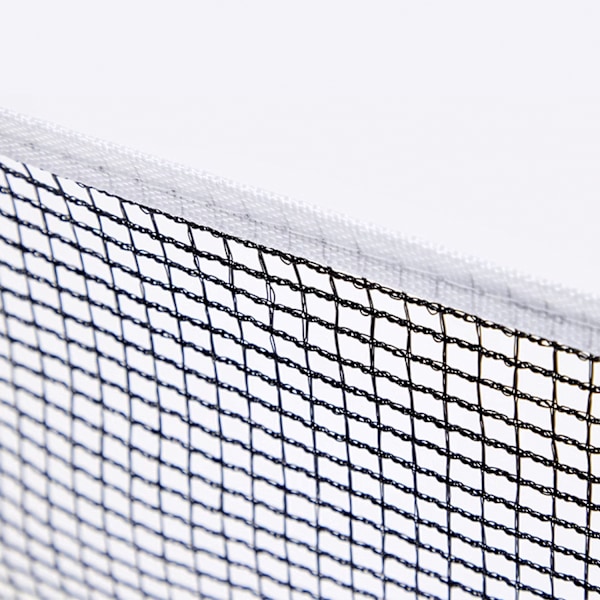 Udtrækkeligt net til bordtennisbord Sort+rød