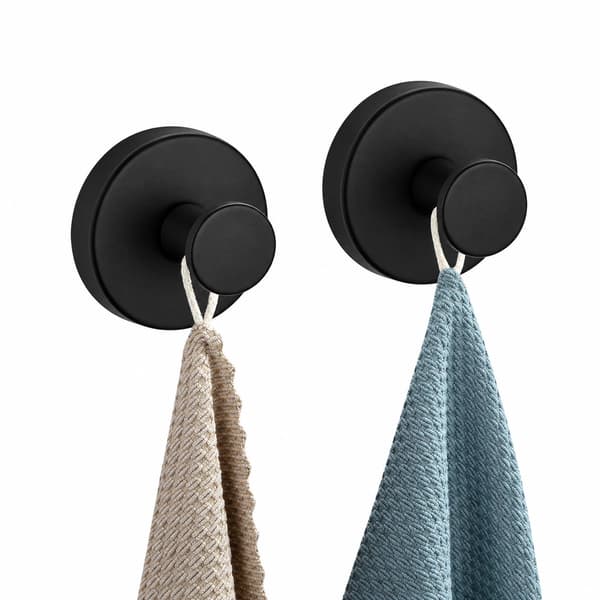Koukut imukupilla, 2 kpl Black Black