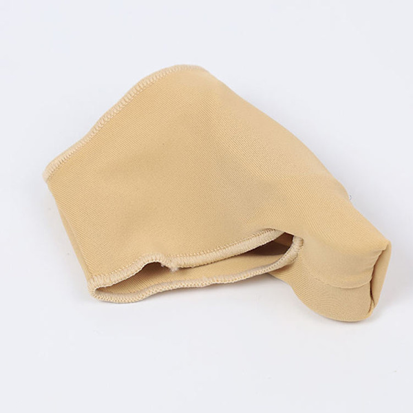 Tåavskiljare för hallux valgus / Tåseparerande stödstrumpor 1 par Beige