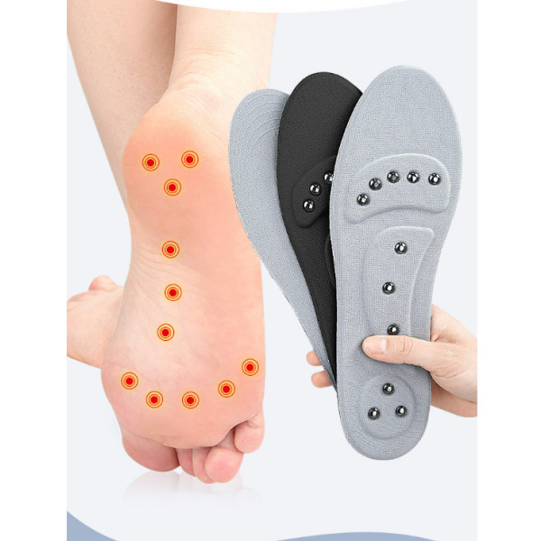 Et par Trim-to-Fit Arch Support-indlægssåler til sko Sort S