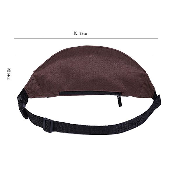 Crossbody telefonväska för utomhussporter kaffe