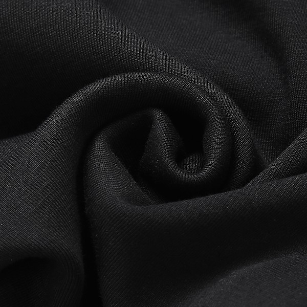 Naisten lämmitetty pohjakerrossetti Musta 4XL