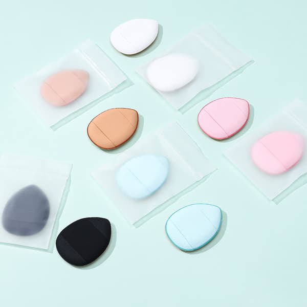 Finger Puff Makeup Svampar 5-pack Black Black