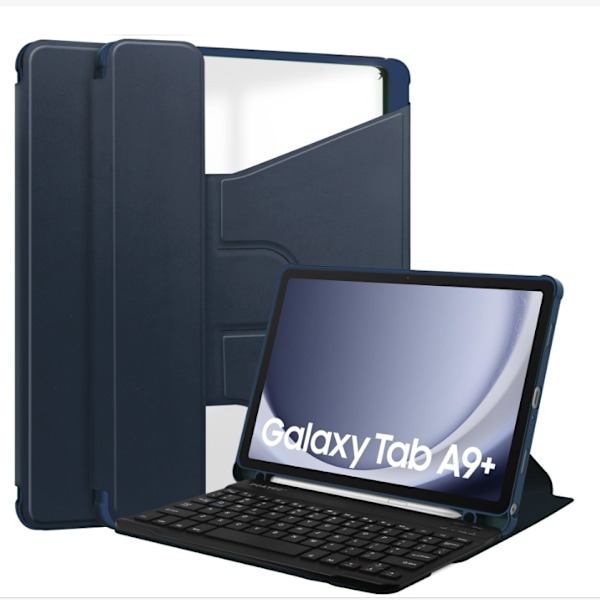 Yhteensopiva Samsung Tab A9 PLUS X210/216/218 11" 360° kääntyvä näppäimistö