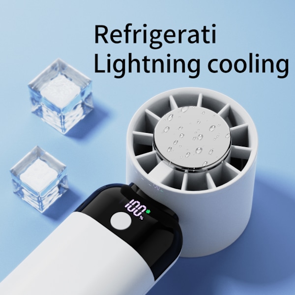 ZK03 Håndholdt Mini Køleventilator White White
