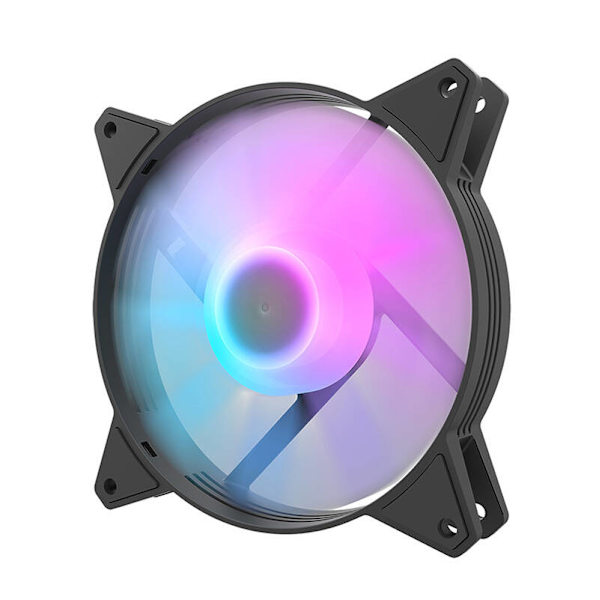 Datorfläktset Darkflash C6, RGB, 3in1 120x120 (svart)