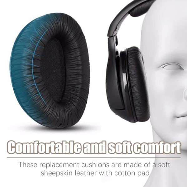 INF Ørepuder til Sennheiser RS165 / 175 Sort 1 par