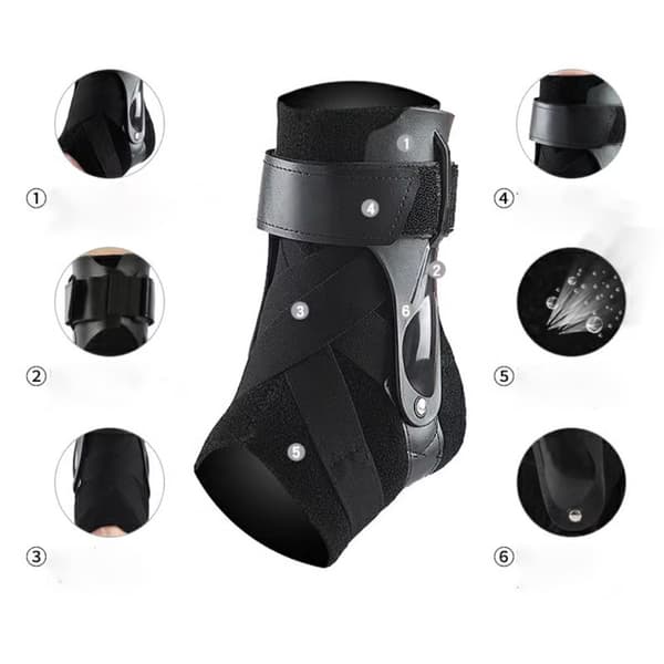 Urheilun nilkkatuki Black XL Black XL