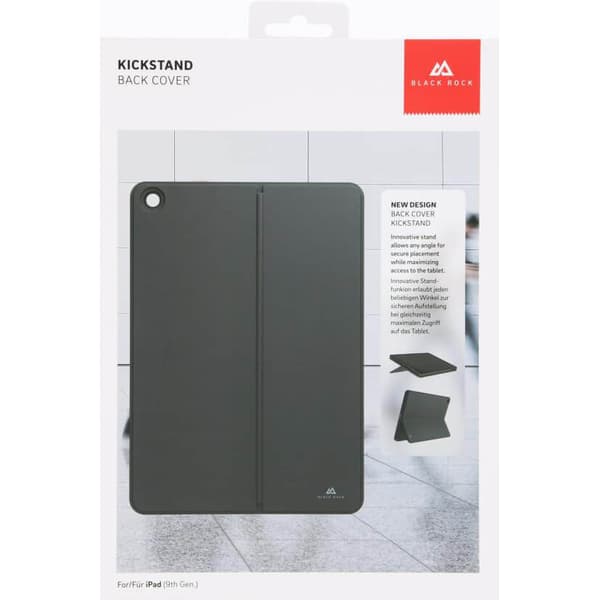 Black Rock Kickstand Tabletfodral iPad 10,2" (19/20/21) Svart