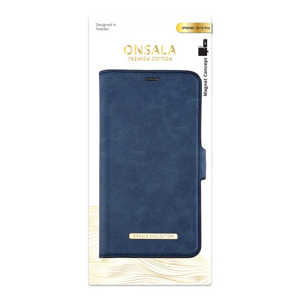 ONSALA Mobilfodral Royal Blue - iPhone 12  / 12 Pro