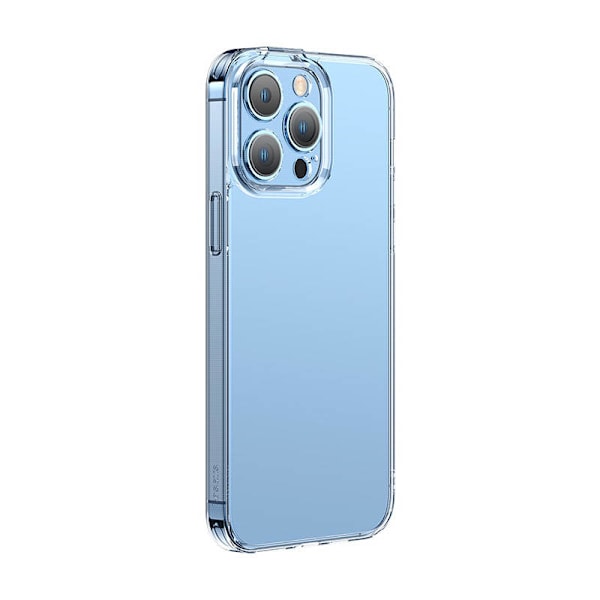 Baseus SuperCeramic läpinäkyvä lasikotelo ja karkaistu lasisetti iPhone 14 Plus -puhelimelle