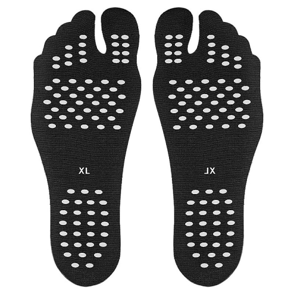 Beach Shoe Insoles Black 2 Par Svart XL