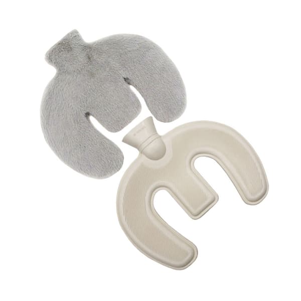 Alsidig U-formet varmtvandsflaske LightGrey LightGrey