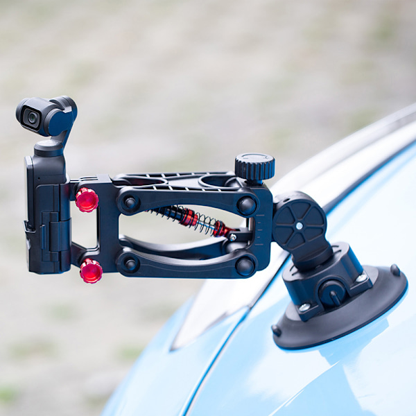INF DJI OSMO Pocket 3 Stötdämpande stabilisator / bilfäste med sugkopp