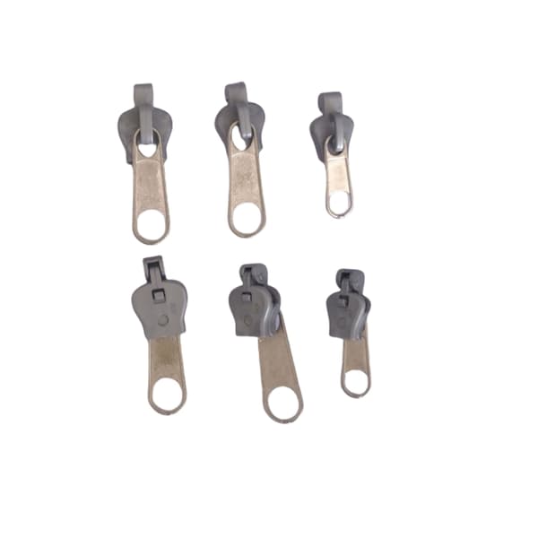 Fix A Zipper (6-pak) - Universal lynlås reparationssæt Silver Silver