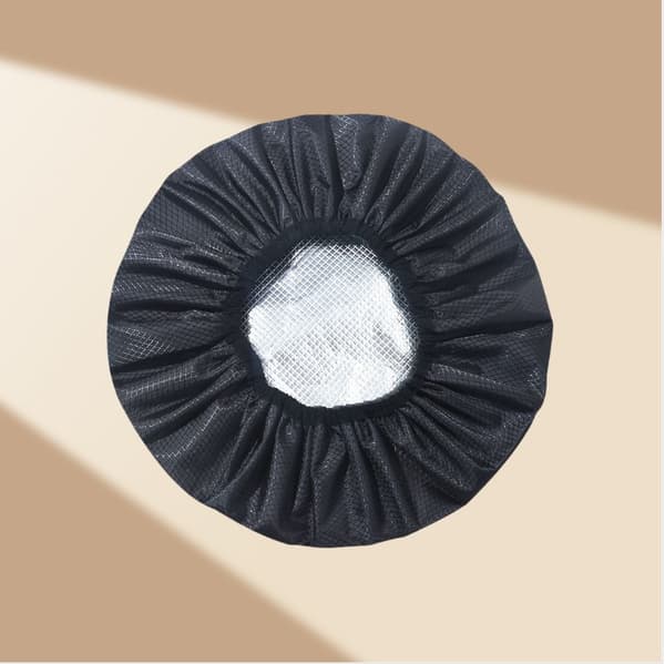 Itselämmittävä hiusnaamiohattu - Johdoton ja kätevä spa Black Black