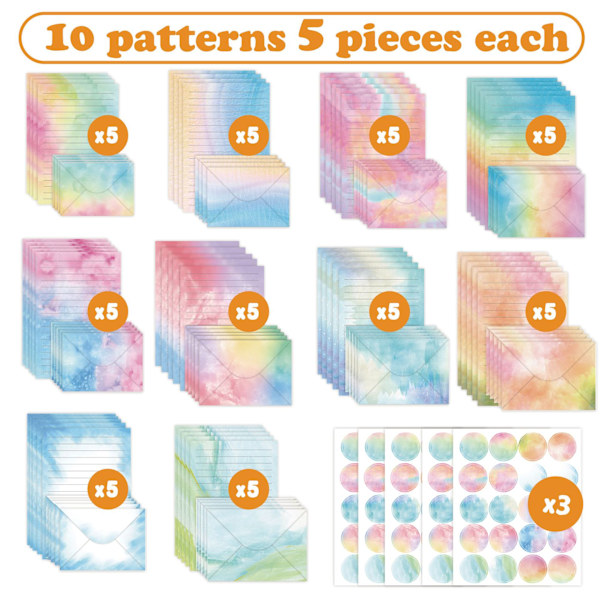 G014 Akvarellpappersset - 160 delar
