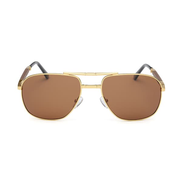 Foldbare polariserede solbriller - A345 stel linse Brown Brown