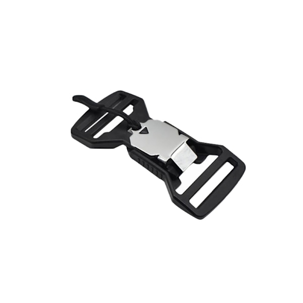 2-pack Magnetisk Spänne Silver - Snabbfäste för Väskor, Bälten och Taktisk Utrustning Model 2