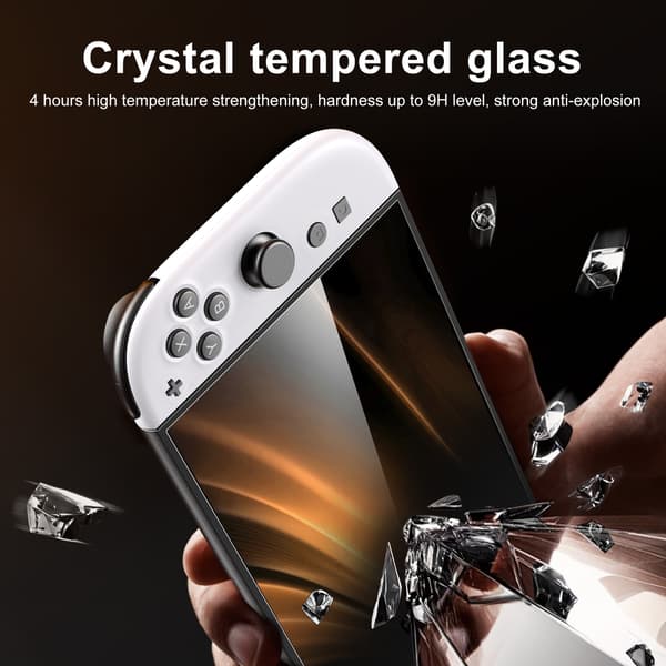 Hærdet glasskærmbeskytter til Nintendo Switch 2