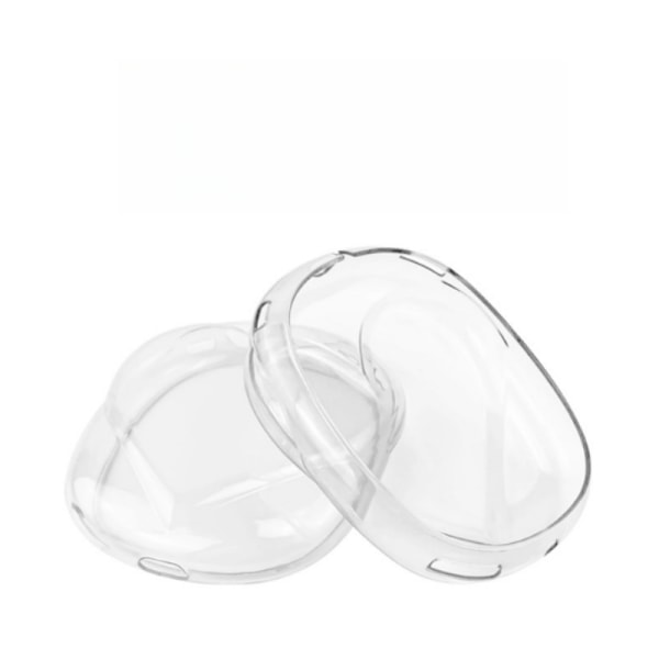 TPU-etui til AirPods Max hovedtelefoner, 2-pak Gennemsigtig