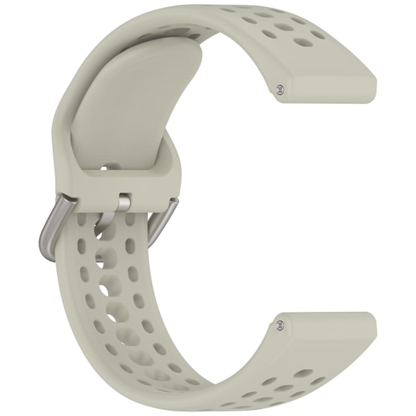 Klockarmband i Silikon för Amazfit Bip6 (A2435) Ljusgrå