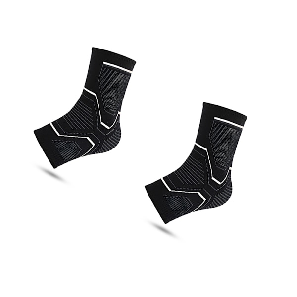 Sports Ankelstøtte, Sort (1 par) L