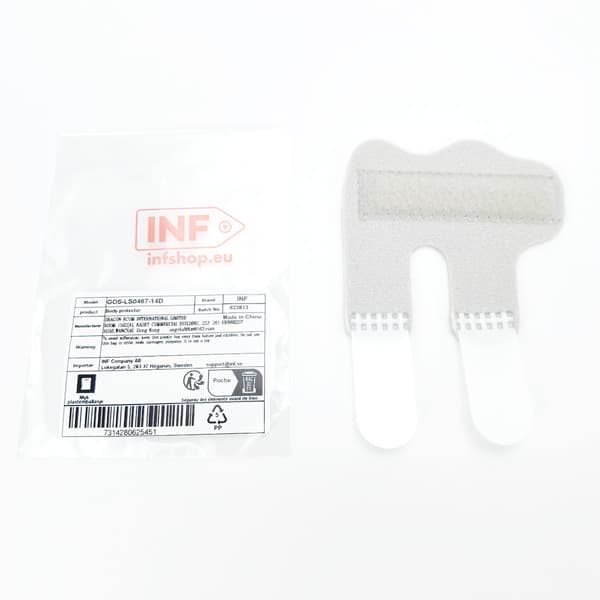 Fingerstöd / fingerskena med kardborre Gray Gray