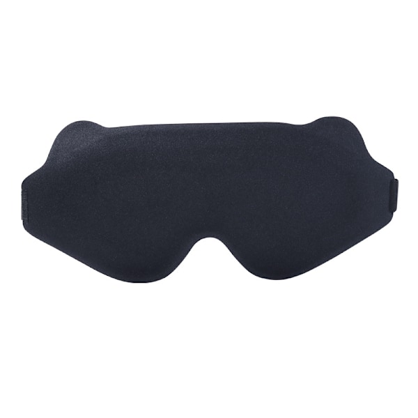 3D-muotoiltu unisilmänmaski valolta suojaamiseen Musta