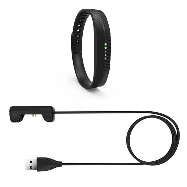 Fitbit Flex 2 opladerkabel - 1 meter, sort