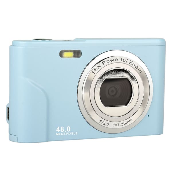 Digitalkamera 1080P 48 Megapixel 16x zoom LightBlue LightBlue