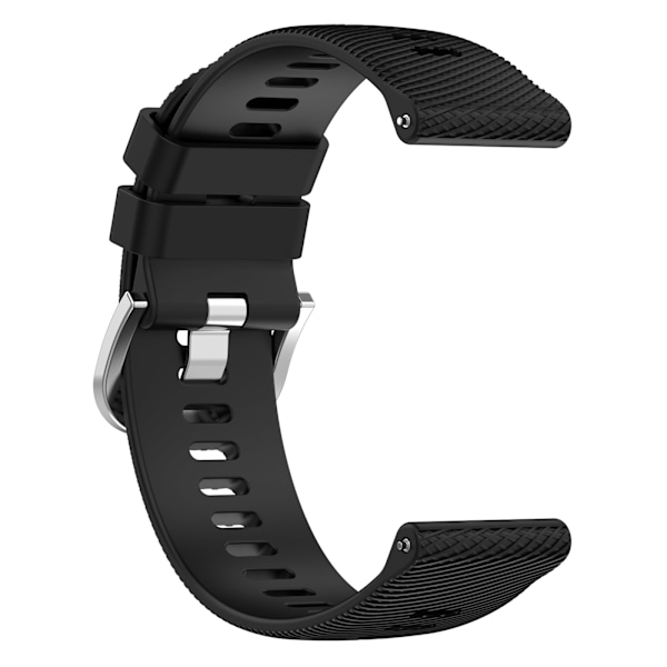 Urrem silikone Garmin Forerunner 265 / 265 Music / 255 / 255 Music / Venu 2 / Vivoactive 4 Sort 22 mm