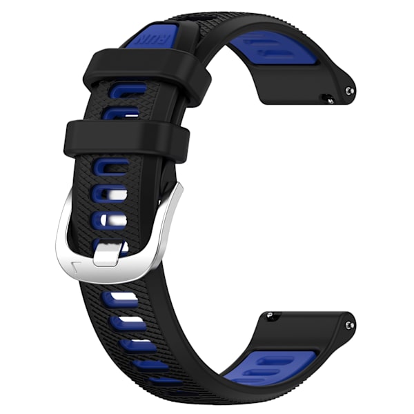 Klockarmband silikon Garmin Forerunner 265 / 265 Music Garmin Forerunner 265 / 265 Music / 255 / 255 Music / Venu 2 / Vi Svart