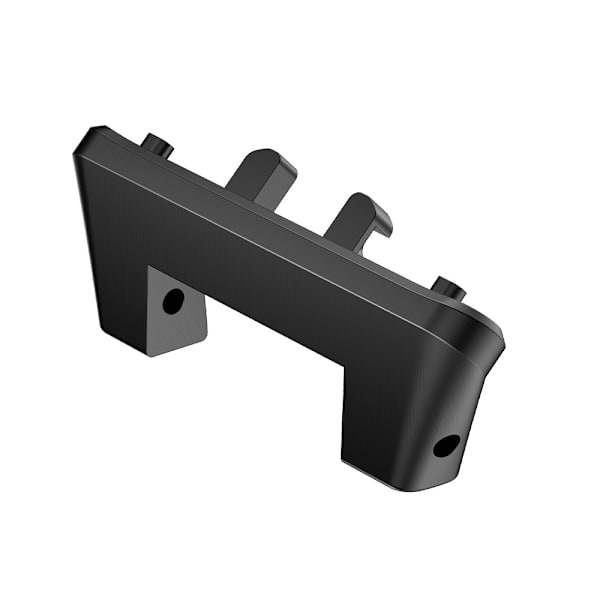 Triple-Bead Urrem Connector (2-Pack) Black Black