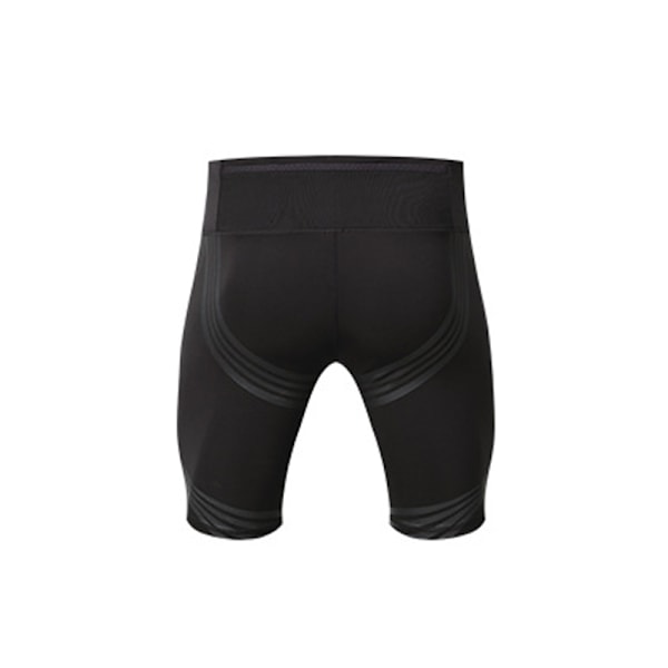 Herre Sort Kompressionstights XL