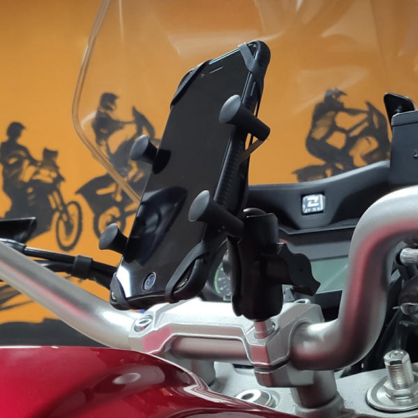 Alumiiniseos Dashcam Mount Ball Head Musta