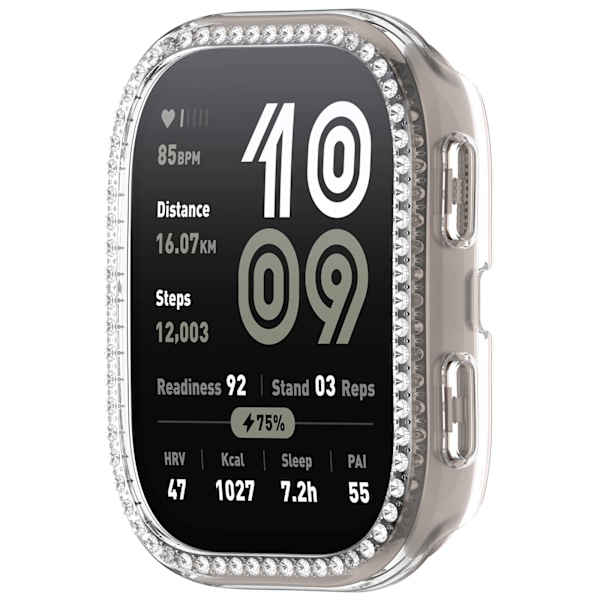 Beskyttende etui til Amazfit Bip 6 (A2435) Gennemsigtig