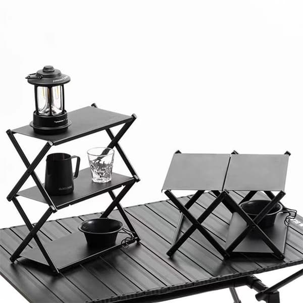 Foldbar opbevaringsreol Mini bordsidearrangør