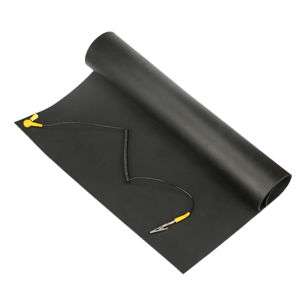 ESD mat for handling electronics, 700x500mm, black