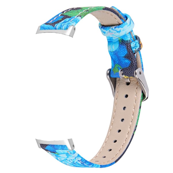 Klockarmband i äkta läder Flerfärgad 1  Fitbit Inspire 2 / 3 Flerfärgad 1
